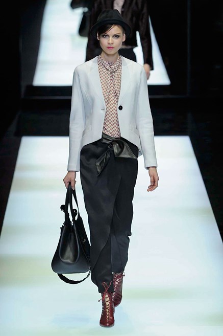 Emporio armani collezione 2024 autunno inverno 2018